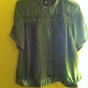 Cute green blouse