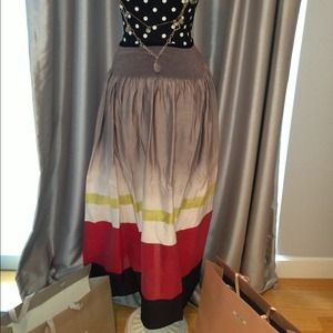 Multi color skirt