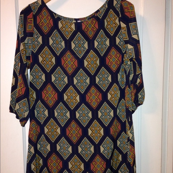 Boutique Aztec dress - large