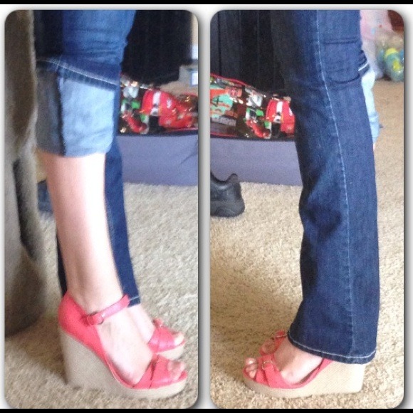 Charlotte Russe wedges SOLD