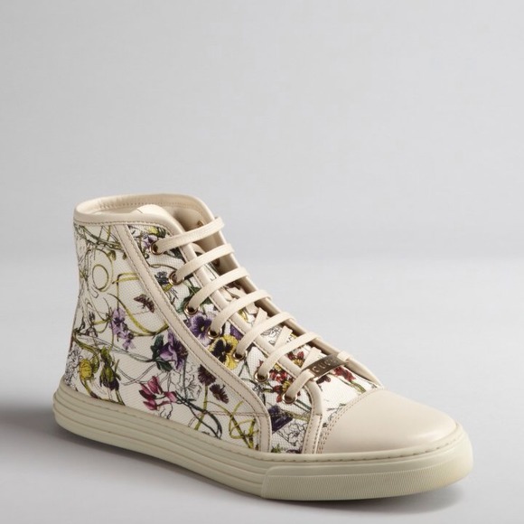 GUCCI floral hightops