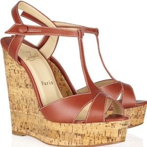 Authentic Christian Louboutin Marina Liege Wedges