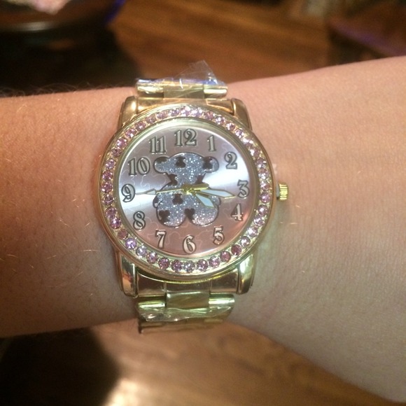 2day special🎉🎊stainless steel rose tous watch