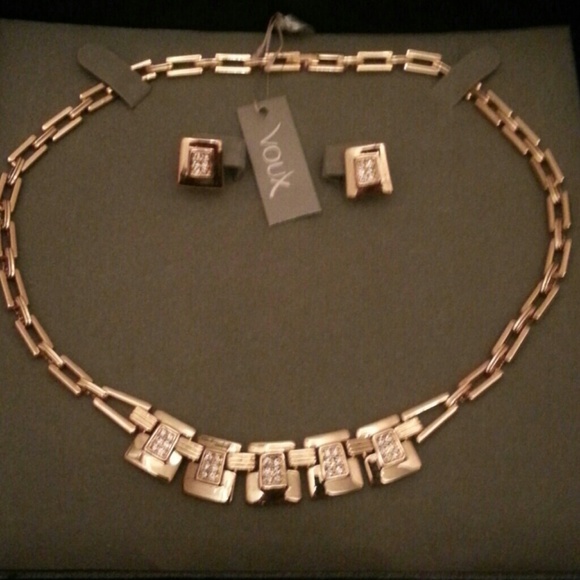 Earrings and Necklace Set