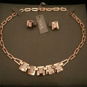 Earrings and Necklace Set