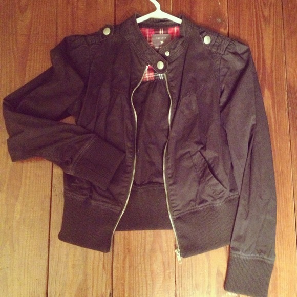 Black motorstyle jacket