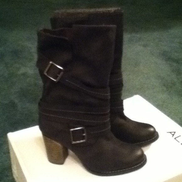 Aldo Padden mid calf boot size 6
