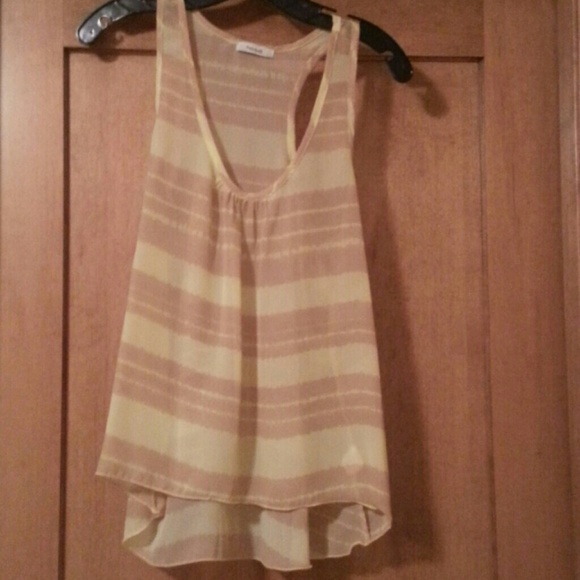 Chiffon tank