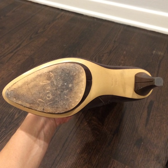 ⛔️Sold⛔️Paul Smith brown leather boots - Picture 3 of 4