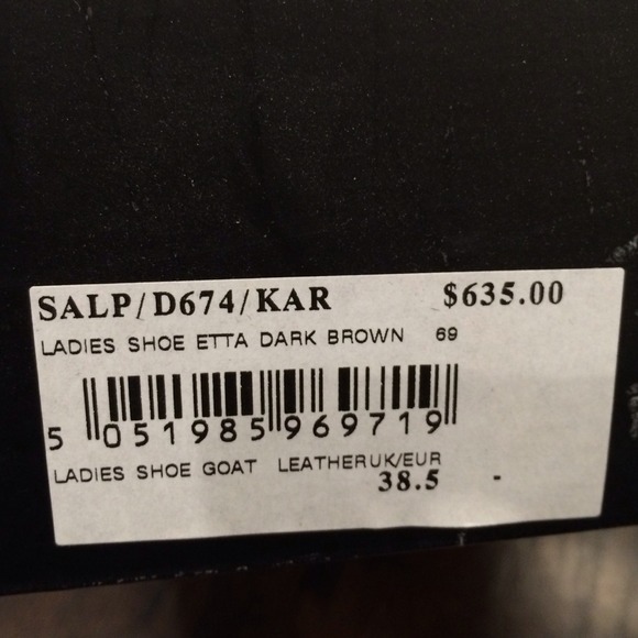 ⛔️Sold⛔️Paul Smith brown leather boots - Picture 4 of 4