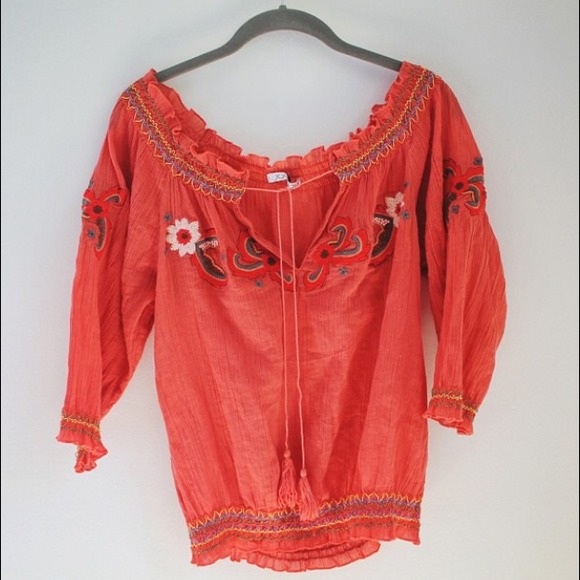 Joy Joy peasant top