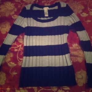 Striped soft sweater