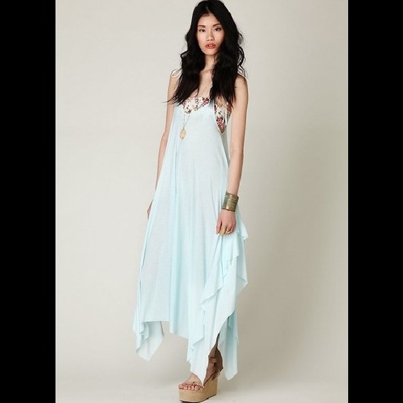 Free People Dresses & Skirts - Free People Asymmetric Ruffles Dress Any Size SOLD