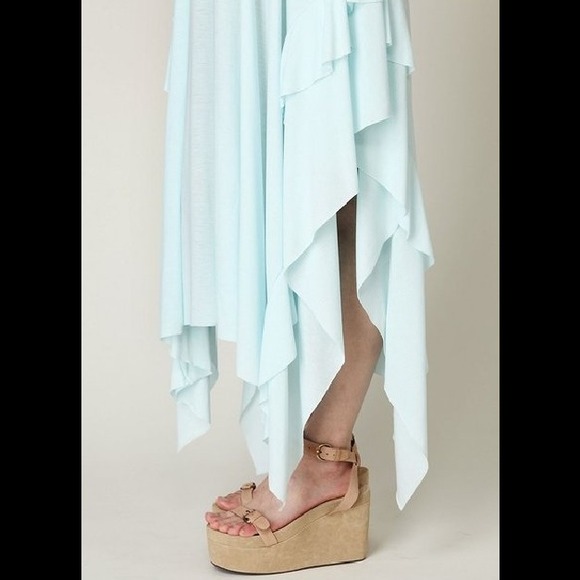 Free People Asymmetric Ruffles Dress Any Size SOLD - Picture 3 of 4