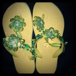 Costumed Havaianas  flip flops
