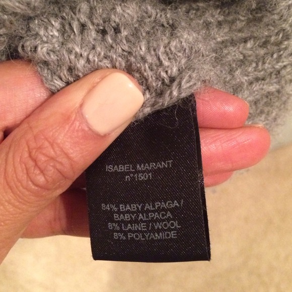 Isabel marant baby alpaca sweater size 1 - Picture 3 of 3