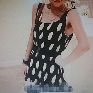 Big Black Polka Dots Sundress
