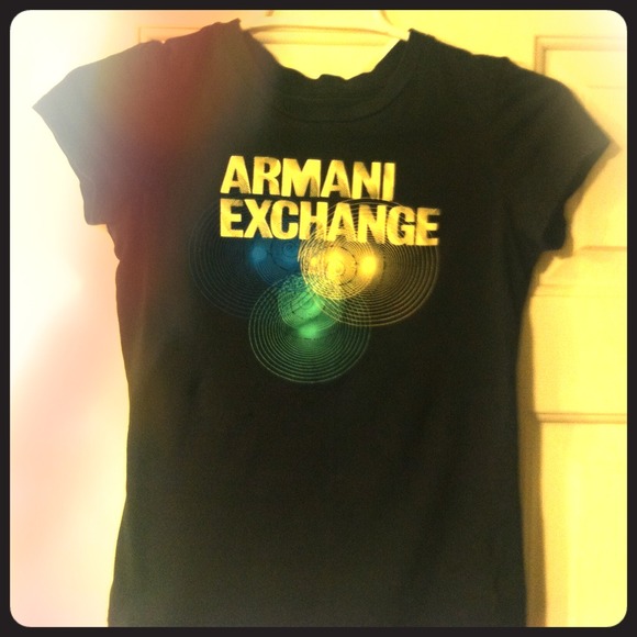 XS Armani Exchange tee