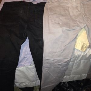 Black and grey h&m pants