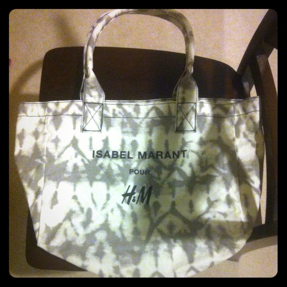 SOLD IN BUNDLE Isabel Marant for H&M canvas tote