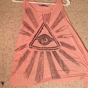 SOLD🚫🚫🚫Graphic tank top! Sure will turn heads!