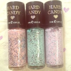 Hard candy nail polish