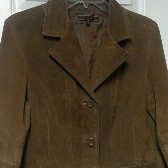 Brown suede Jacket