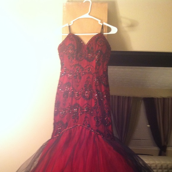 Elegant evening dress