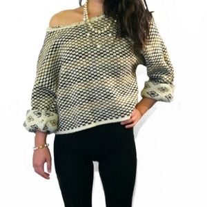 Reversible vintage sweater.