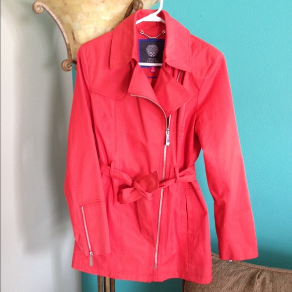 ❌SOLD❌Vince Camuto Hooded Trench Coat - Picture 2 of 4