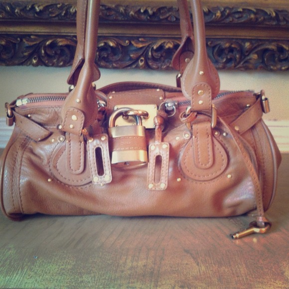 Chloe Paddington Padlock inspired bag