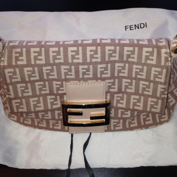 Fendi Pink Zucca Borsa Mini