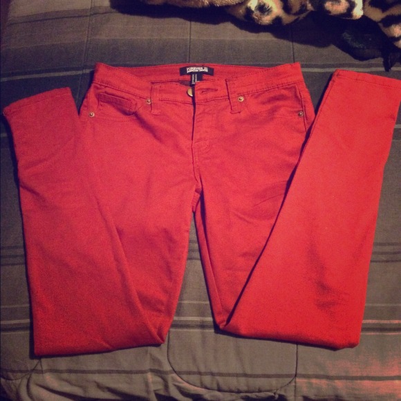 Brand new red skinnys