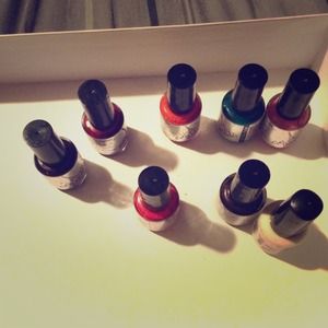 8 gel polishes