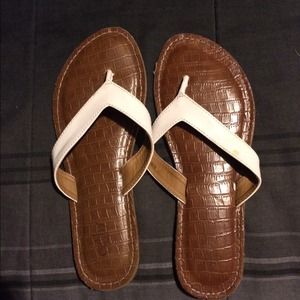 Worn once sandals