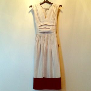 BCBG Max Azira woven silk cocktail dress, size 8