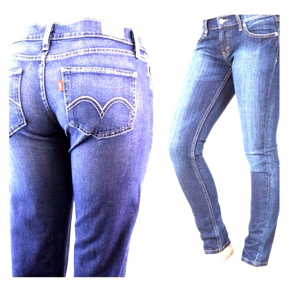 LEVI'S 524 TOO SUPERLOW SKINNY JEANS