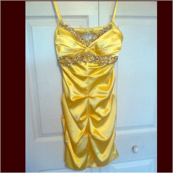 Yellow dress