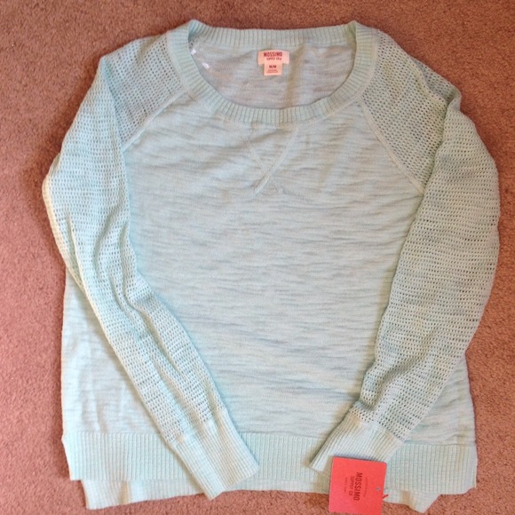 ❌TRADED❌NWT Mossimo sea green sweater