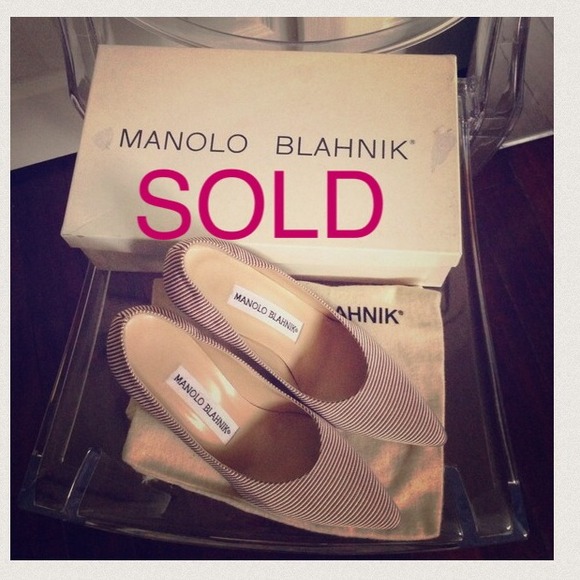 Manolo Blahnik Shoes - ❌❌SOLD❌❌🌟Manolo Blahnik🌟 Brand NEW Fabric Heels