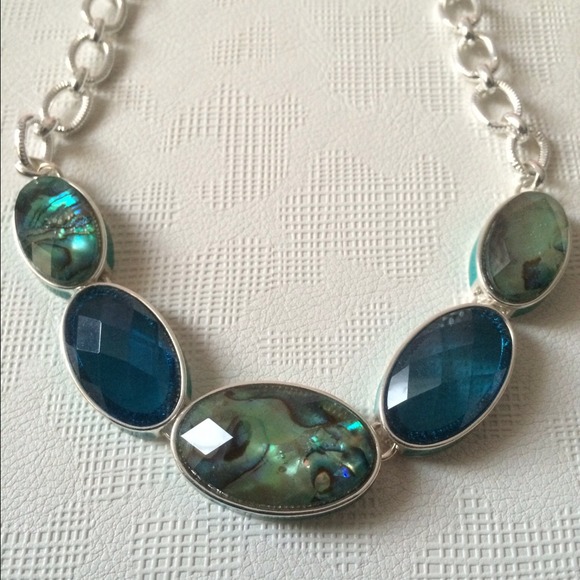 Beautiful blue torquoise necklace
