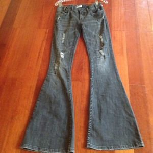 Free People Bell Bottom Jeans