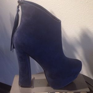 My blue suede shoes