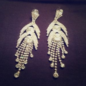 Special occasion diamond earrings.