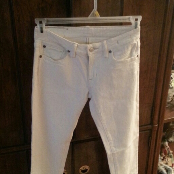 Jeans white 26x34