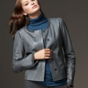 Elie Tahari leather jacket