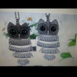 Owl necklaces