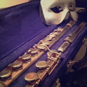 W.T Armstrong Elkhart-Ind 104 Silver plated Flute