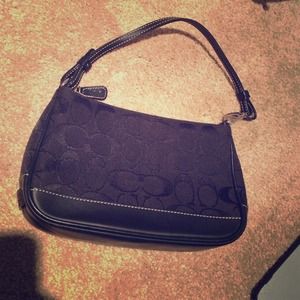 Small black purse