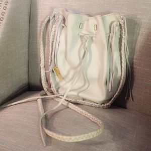 ⚡️Lucky Brand Off White Leather Crossbody